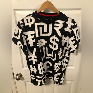 Hudson Currency Graphic Tshirt